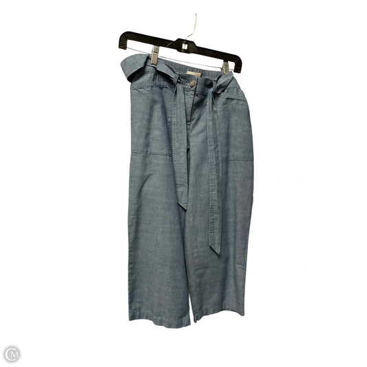 Pants Linen By Talbots In Blue, Size: 4