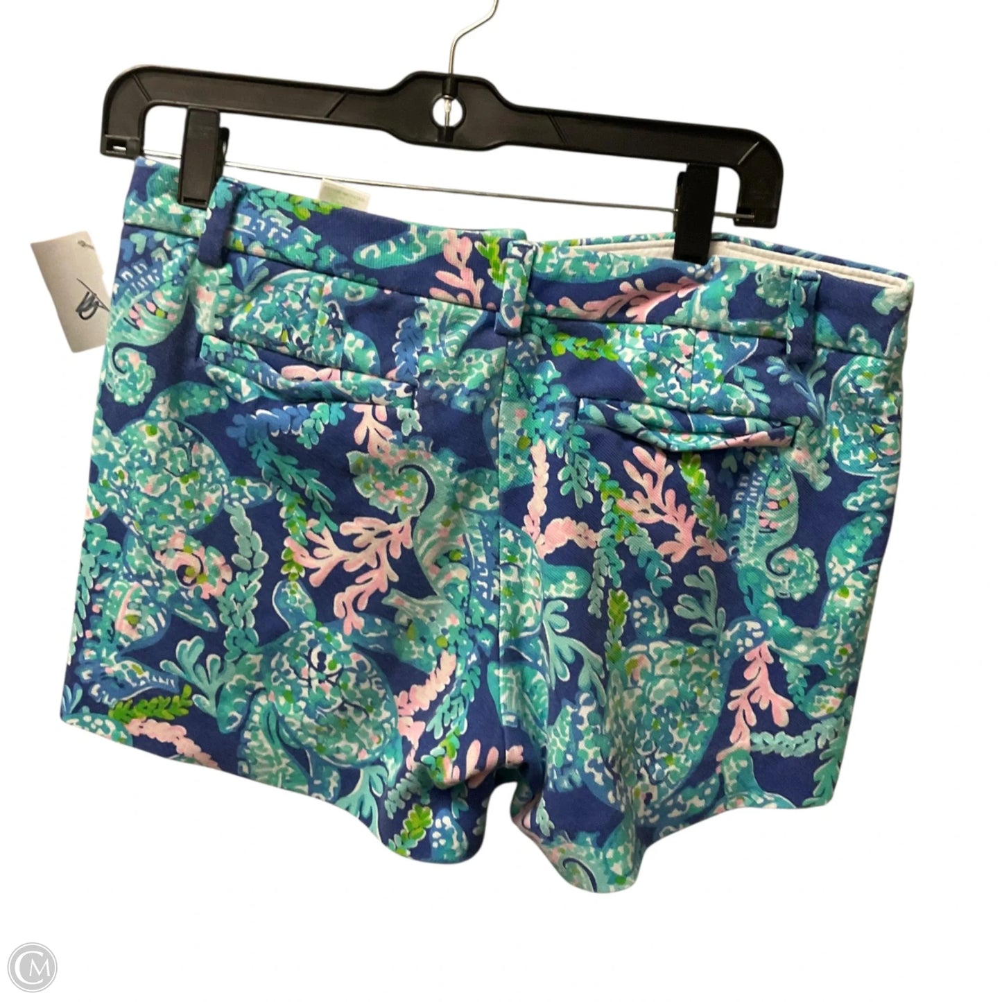 Shorts Designer By Lilly Pulitzer In Blue & Green, Size: 6