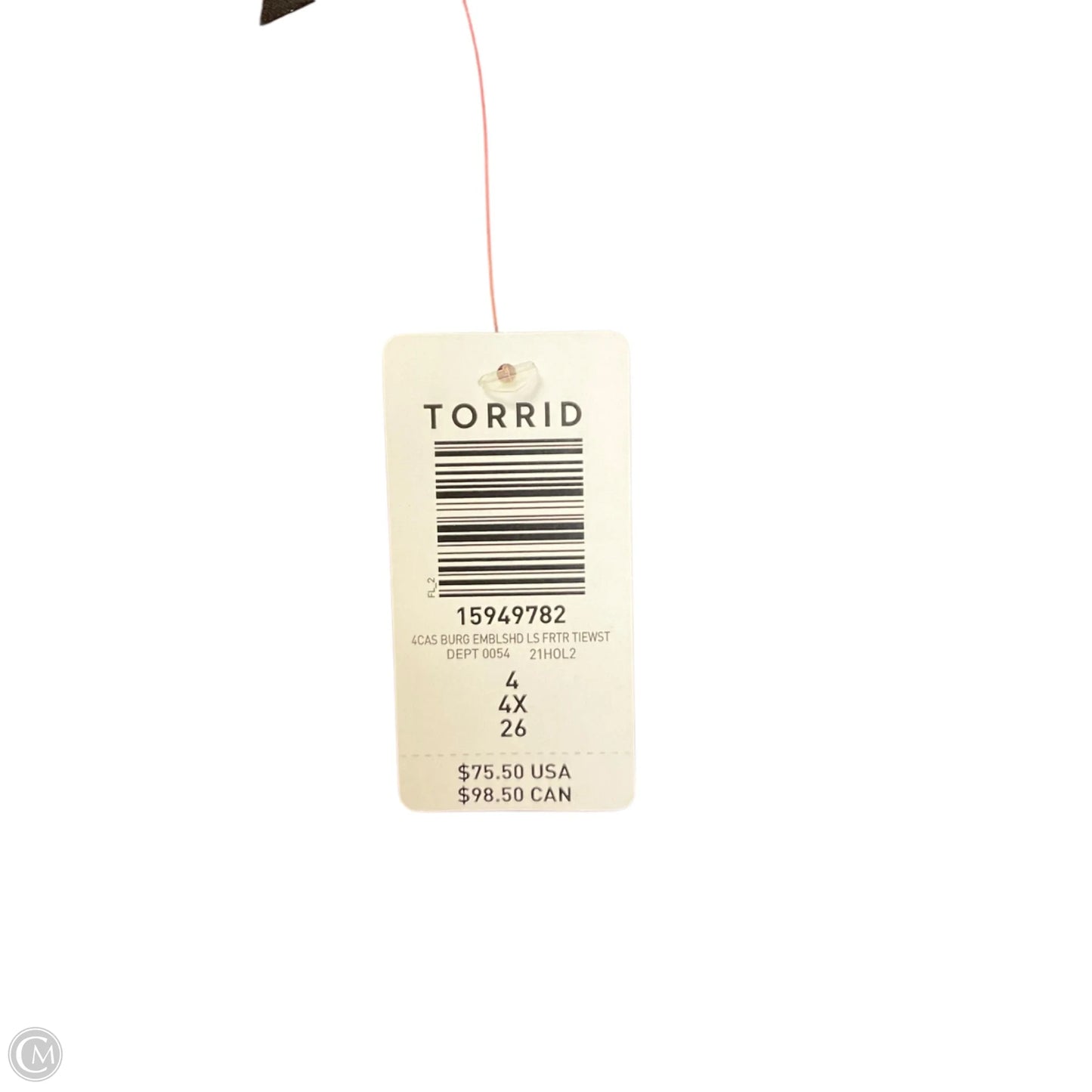 Dress Casual Short By Torrid In Red, Size: 4x
