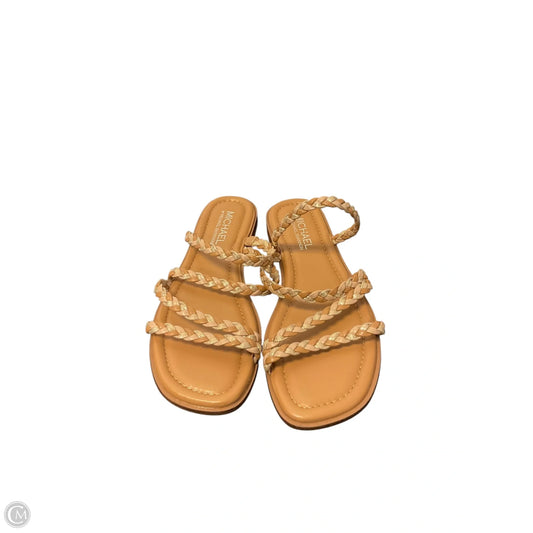 Sandals Flats By Michael Shannon In Tan, Size: 8
