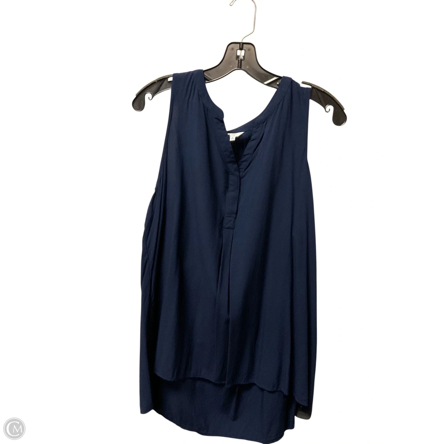 Top Sleeveless By Crown And Ivy In Navy, Size: Xl