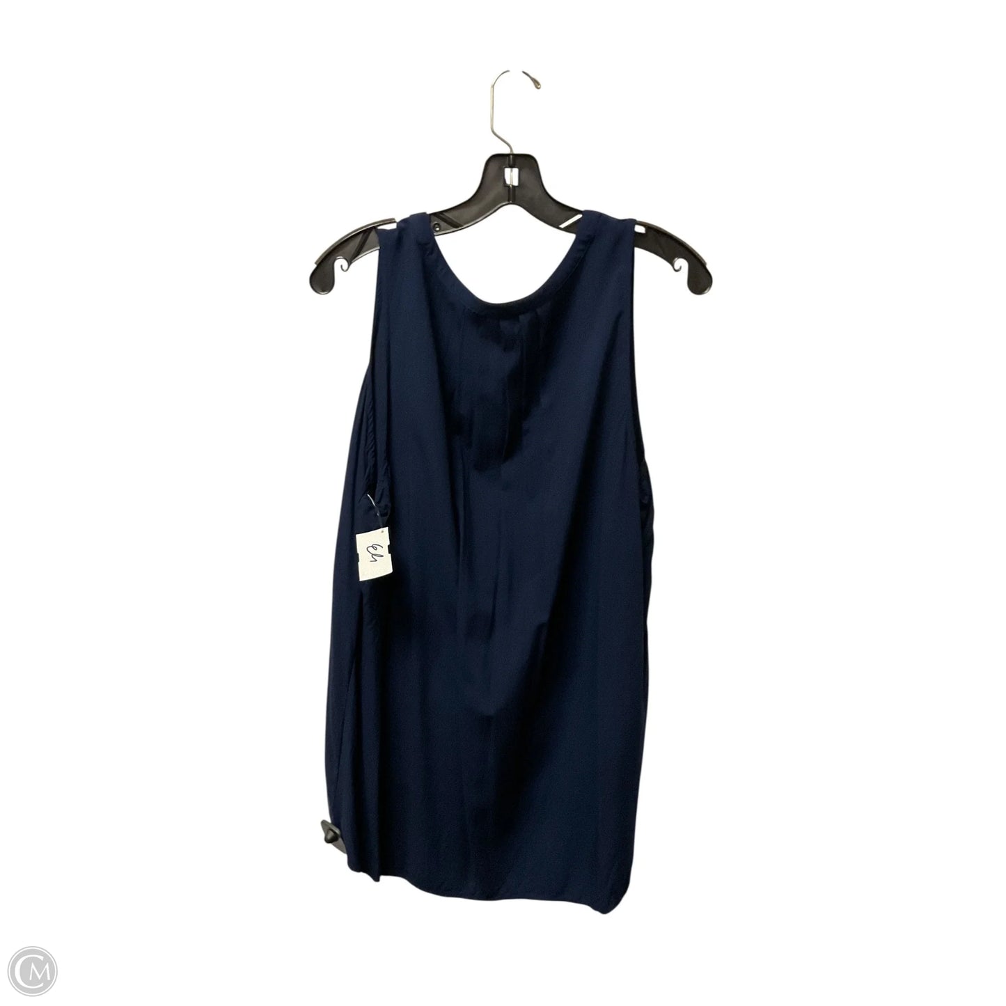 Top Sleeveless By Crown And Ivy In Navy, Size: Xl