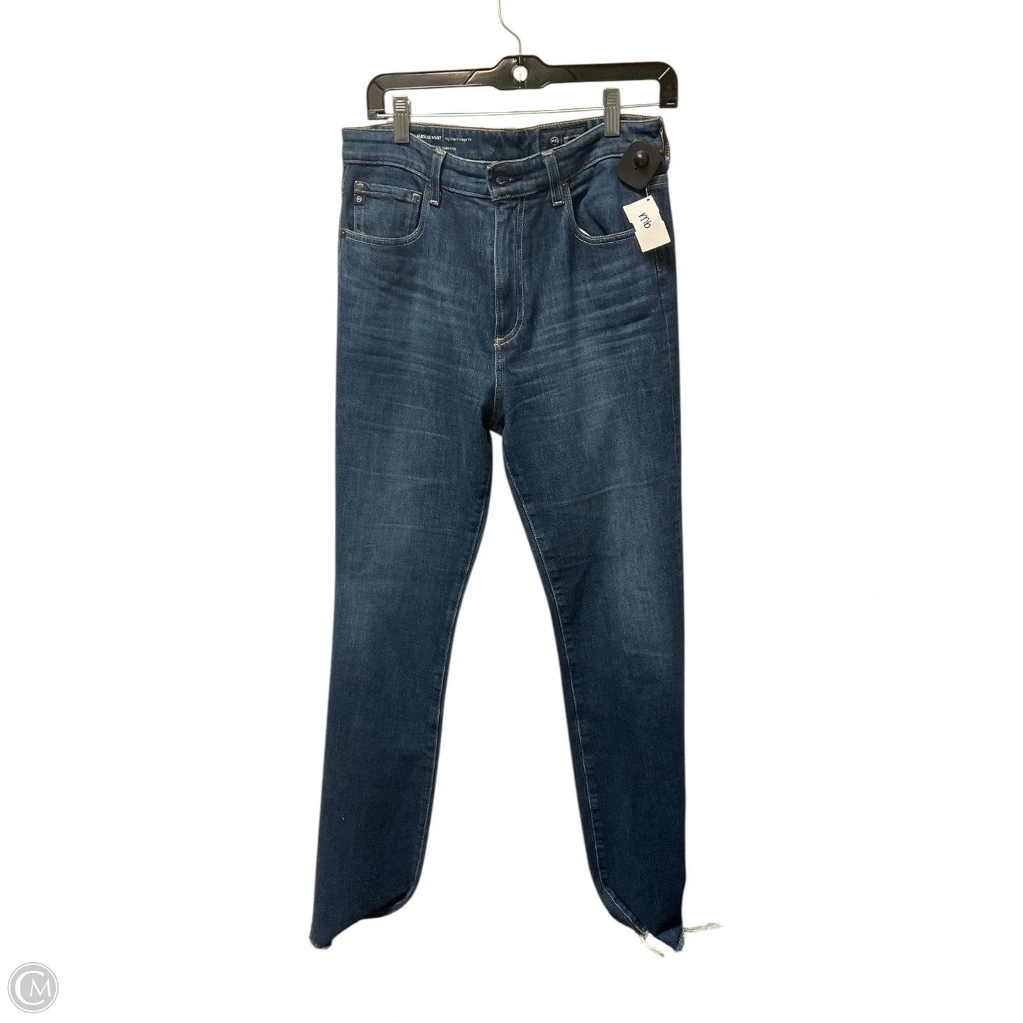 Jeans Boot Cut By Adriano Goldschmied In Blue Denim, Size: 6