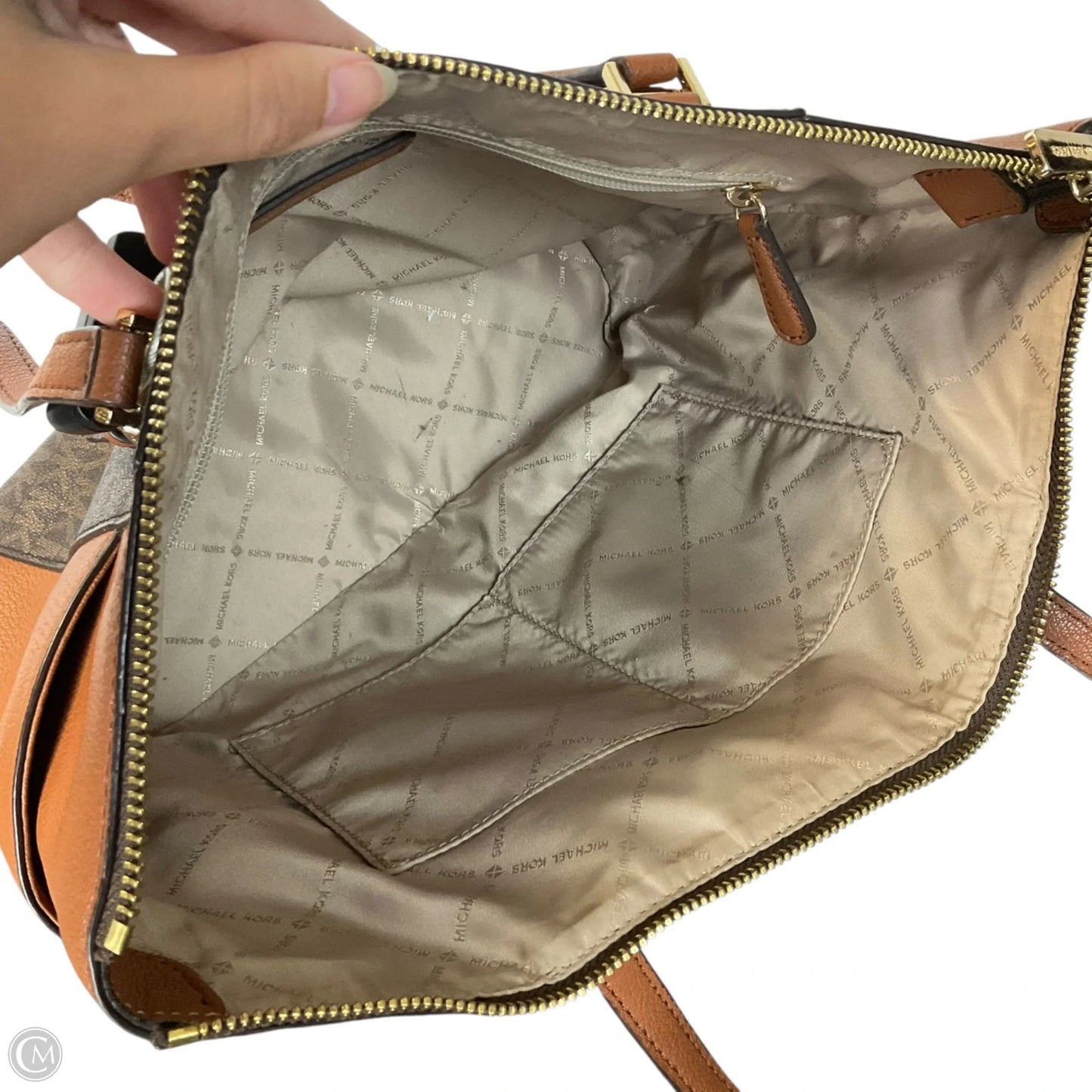 Handbag Designer By Michael Kors, Size: Medium