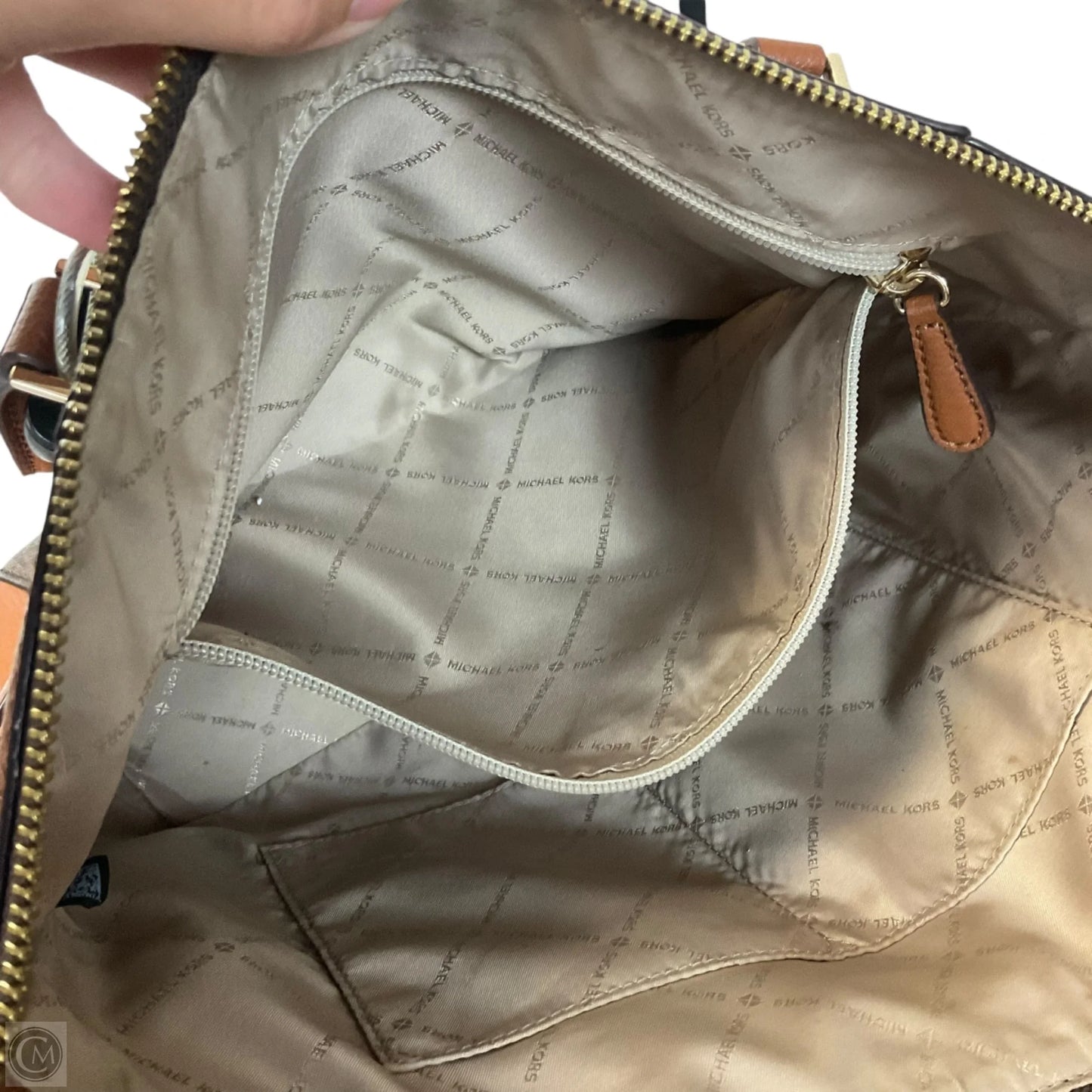 Handbag Designer By Michael Kors, Size: Medium