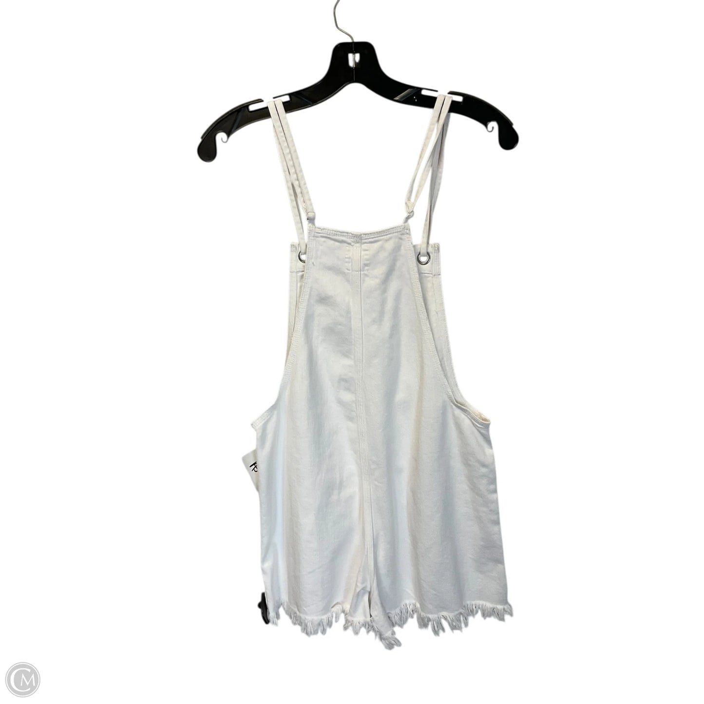Romper By Aerie In White Denim, Size: S