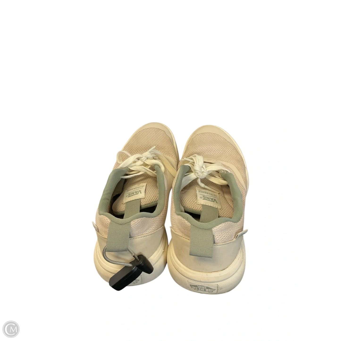 Shoes Sneakers By Vans In Tan, Size: 9