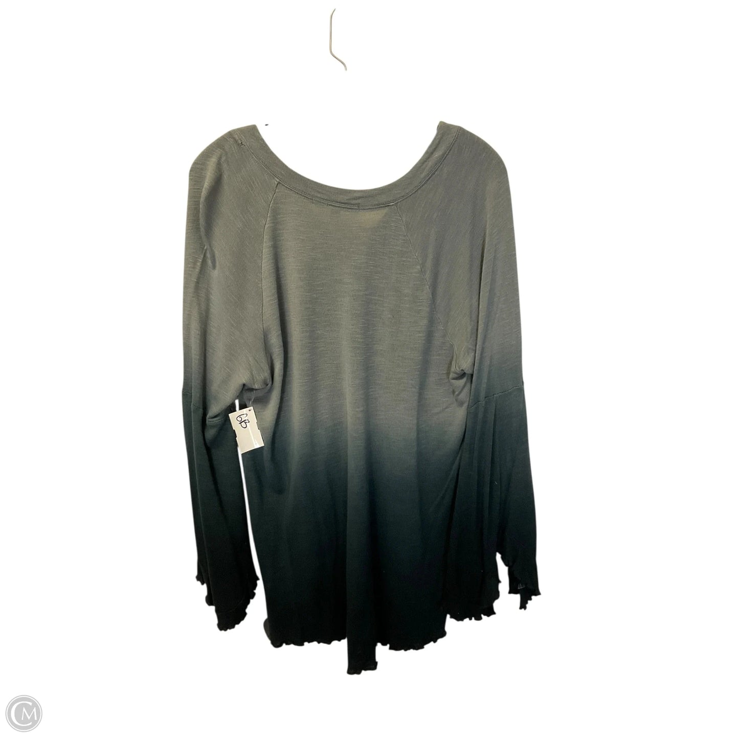 Top Long Sleeve By Seven 7 In Blue, Size: Xl