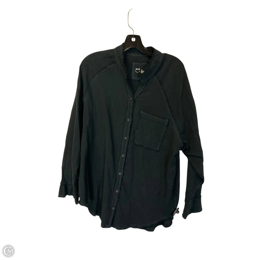 Tunic Long Sleeve By Aerie In Black, Size: S