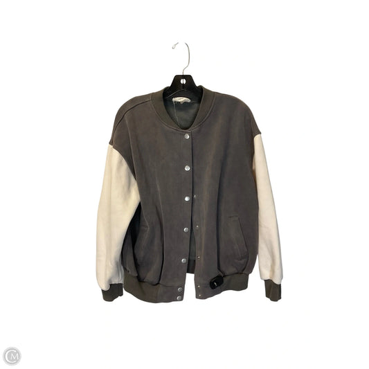 Jacket Other By Dress Up In Cream & Grey, Size: S
