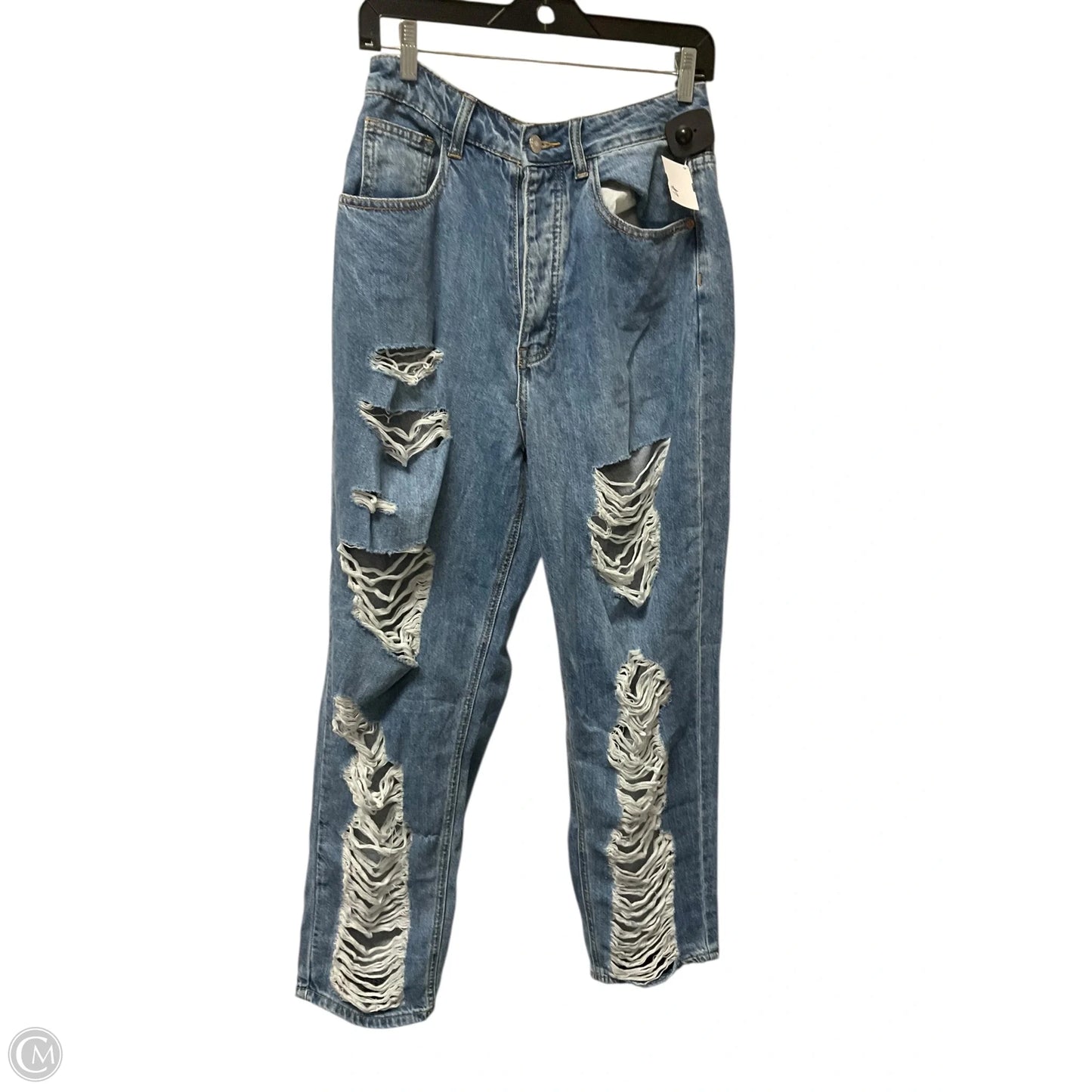 Jeans Boyfriend By Pretty Little Thing In Blue Denim, Size: 6