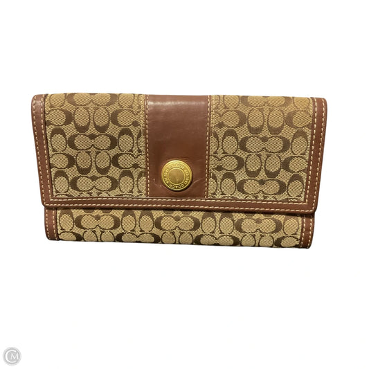 Wallet Designer By Coach, Size: Large