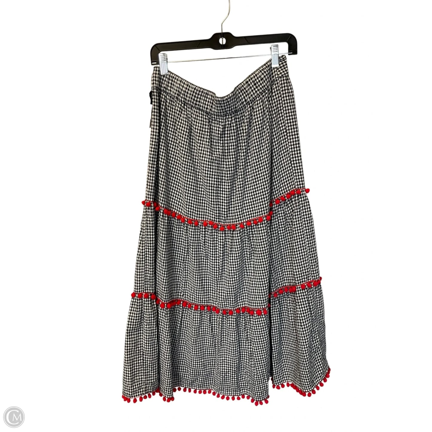 Skirt Maxi By Crown And Ivy In Blue & White, Size: M