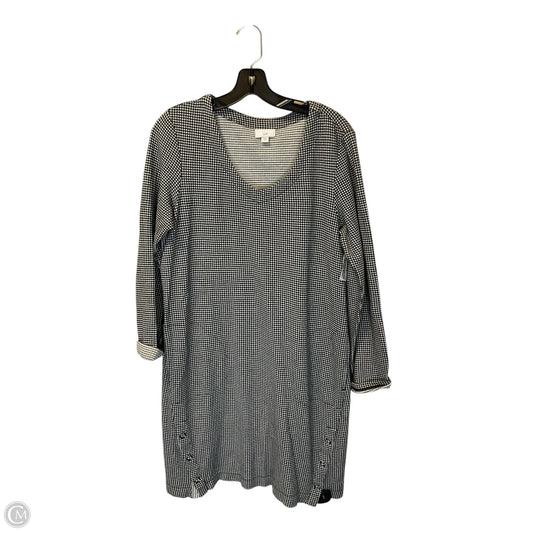 Dress Casual Short By J. Jill In Black & White, Size: M