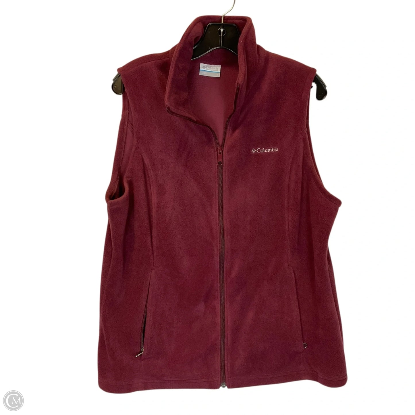 Vest Fleece By Columbia In Red, Size: L