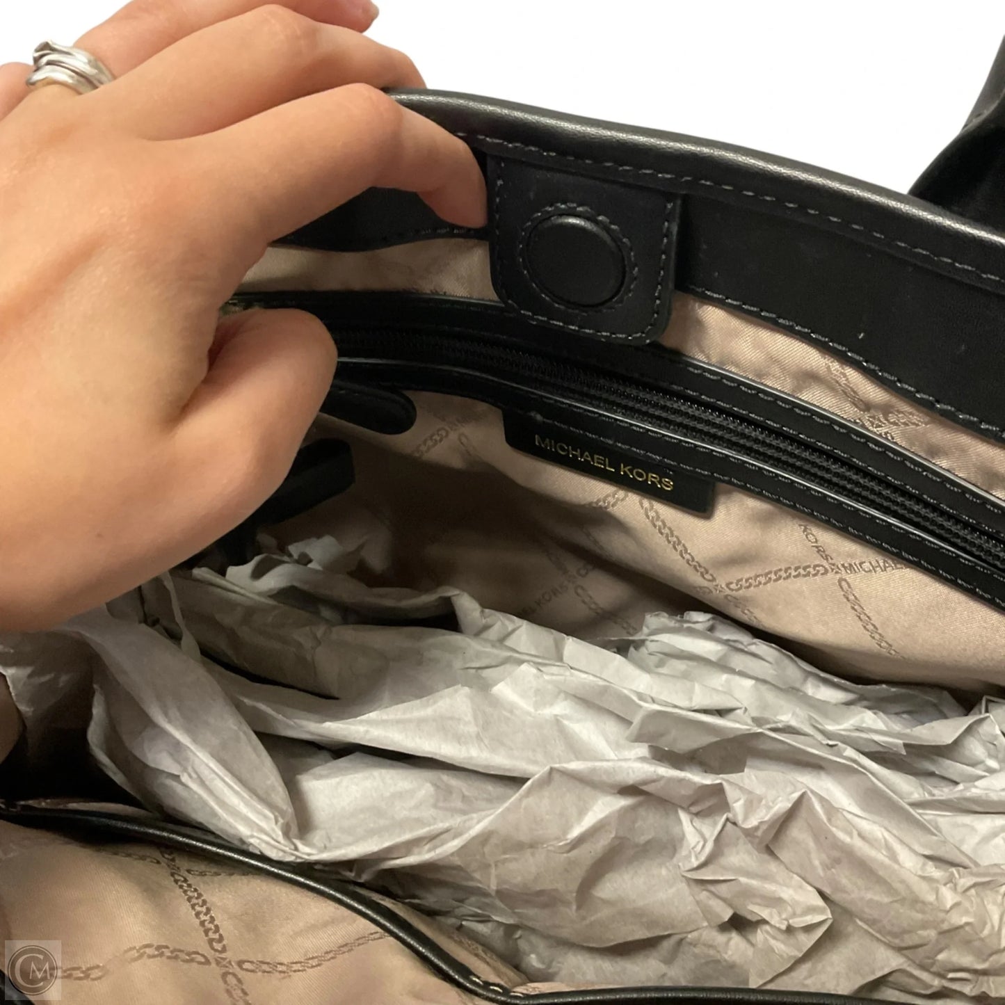 Crossbody Designer By Michael Kors, Size: Medium