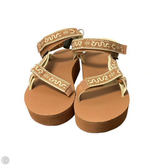Sandals Sport By Teva In Brown, Size: 7