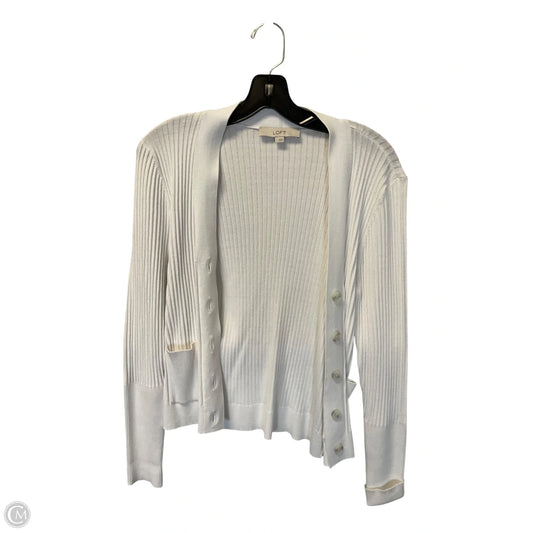 Cardigan By Loft In White, Size: S