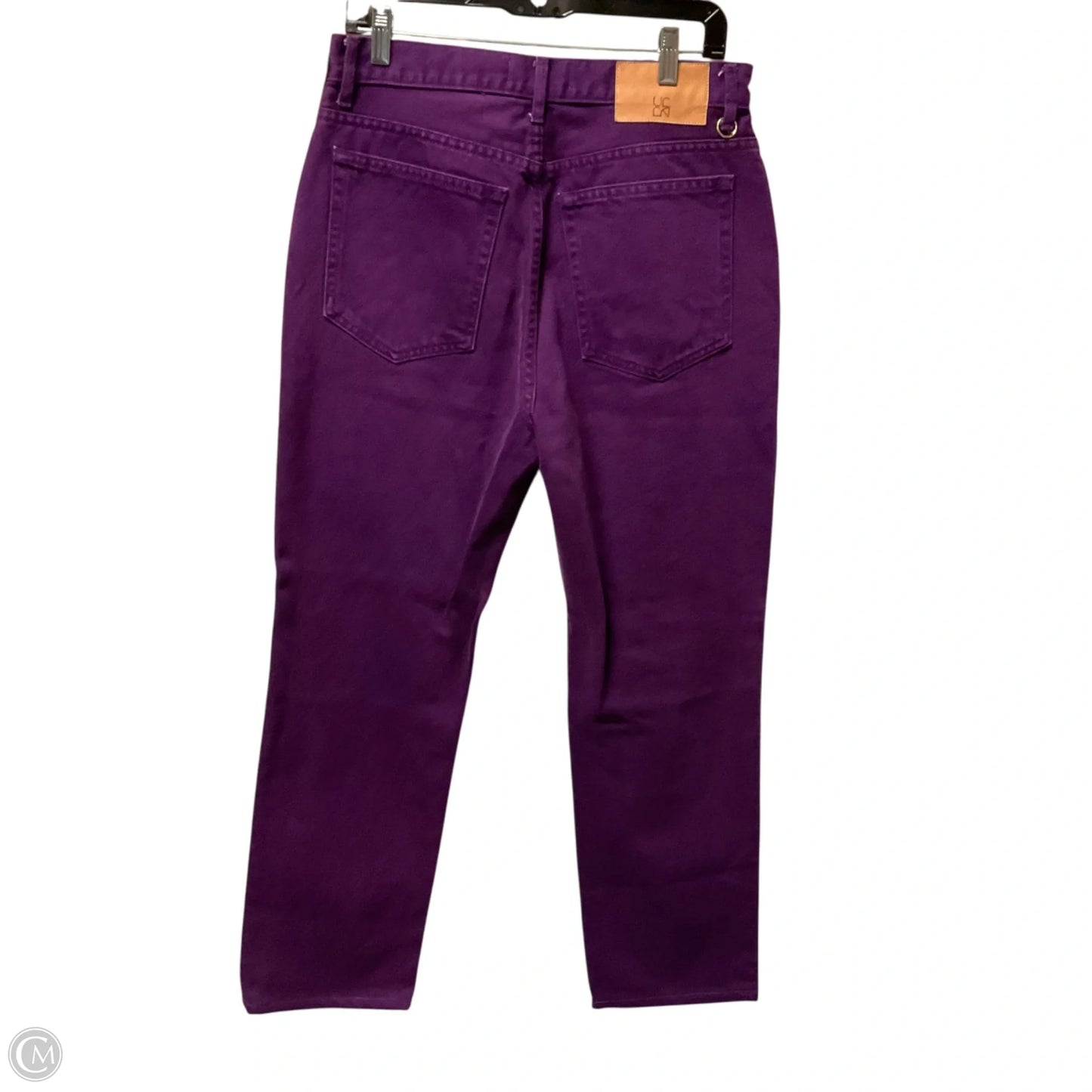 Jeans Straight By Ulla Johnson In Purple Denim, Size: 8