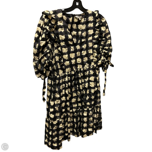 Dress Casual Short By Cmc In Black & Cream, Size: L