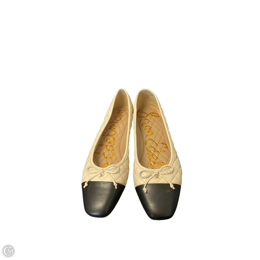 Shoes Flats By Sam Edelman In Black & Cream, Size: 7.5