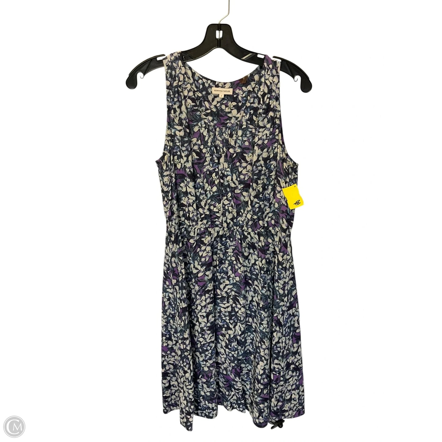 Dress Casual Short By Rebecca Taylor In Blue & Purple, Size: 4