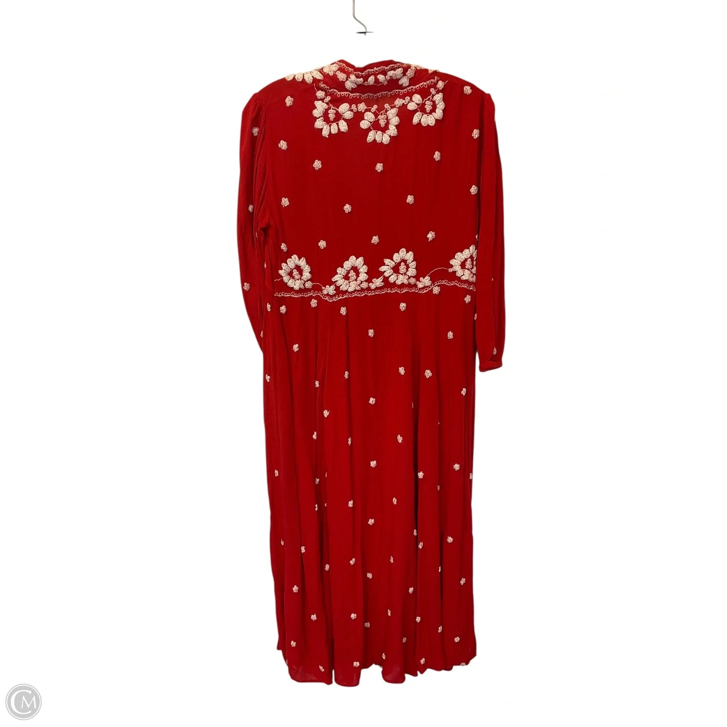 Dress Casual Maxi By Free People In Red & White, Size: Xs