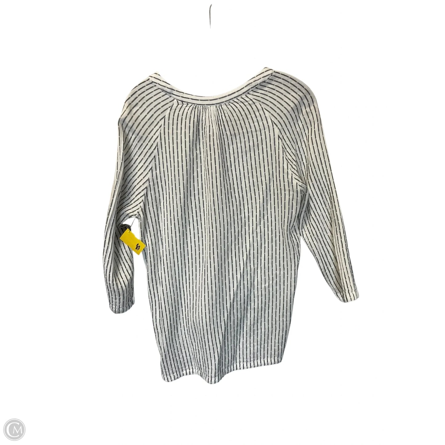 Top Long Sleeve By Velvet By Graham & Spencer In Striped Pattern, Size: M