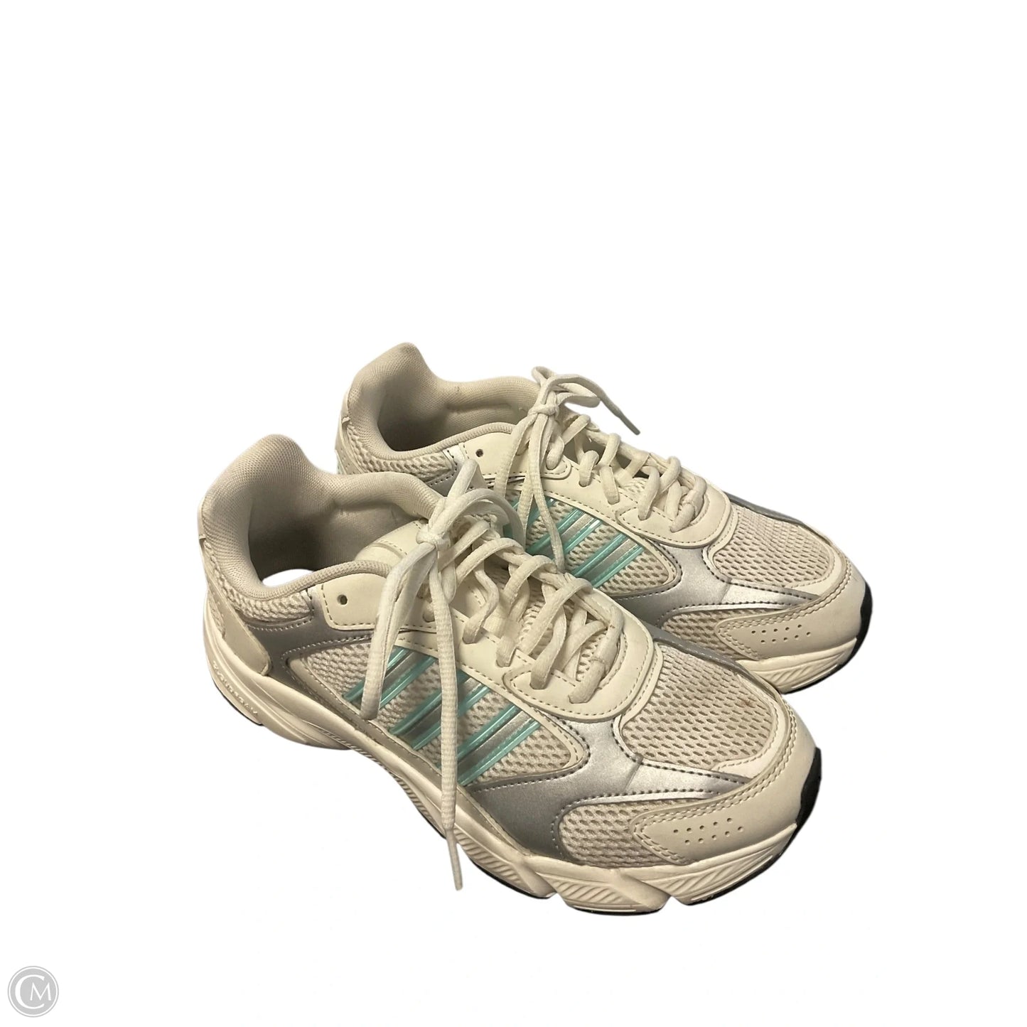 Shoes Athletic By Adidas In White, Size: 6.5
