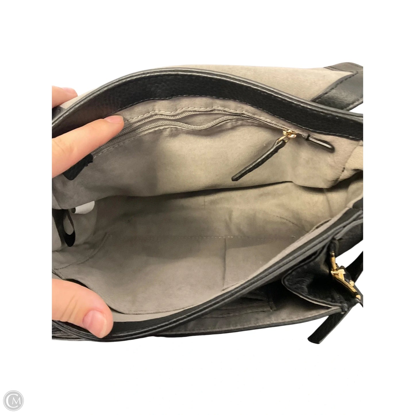 Crossbody Leather By Vince Camuto, Size: Medium