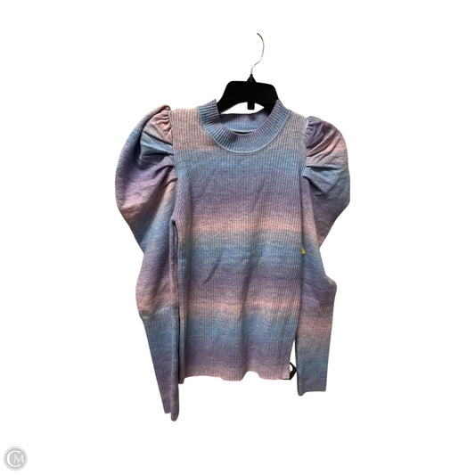 Sweater By Lea & Viola In Blue & Purple, Size: S