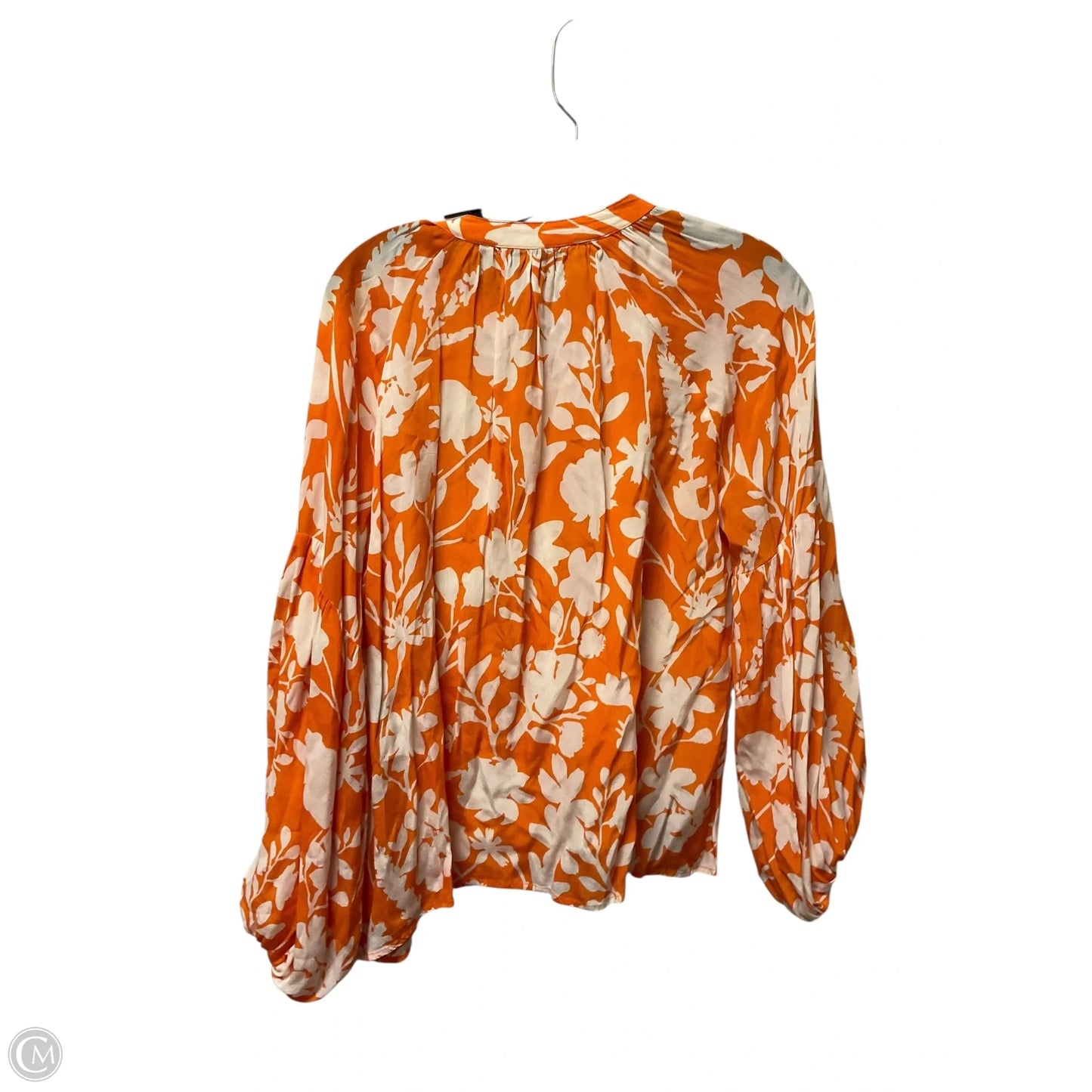Top Long Sleeve By Cmc In Orange, Size: Xs