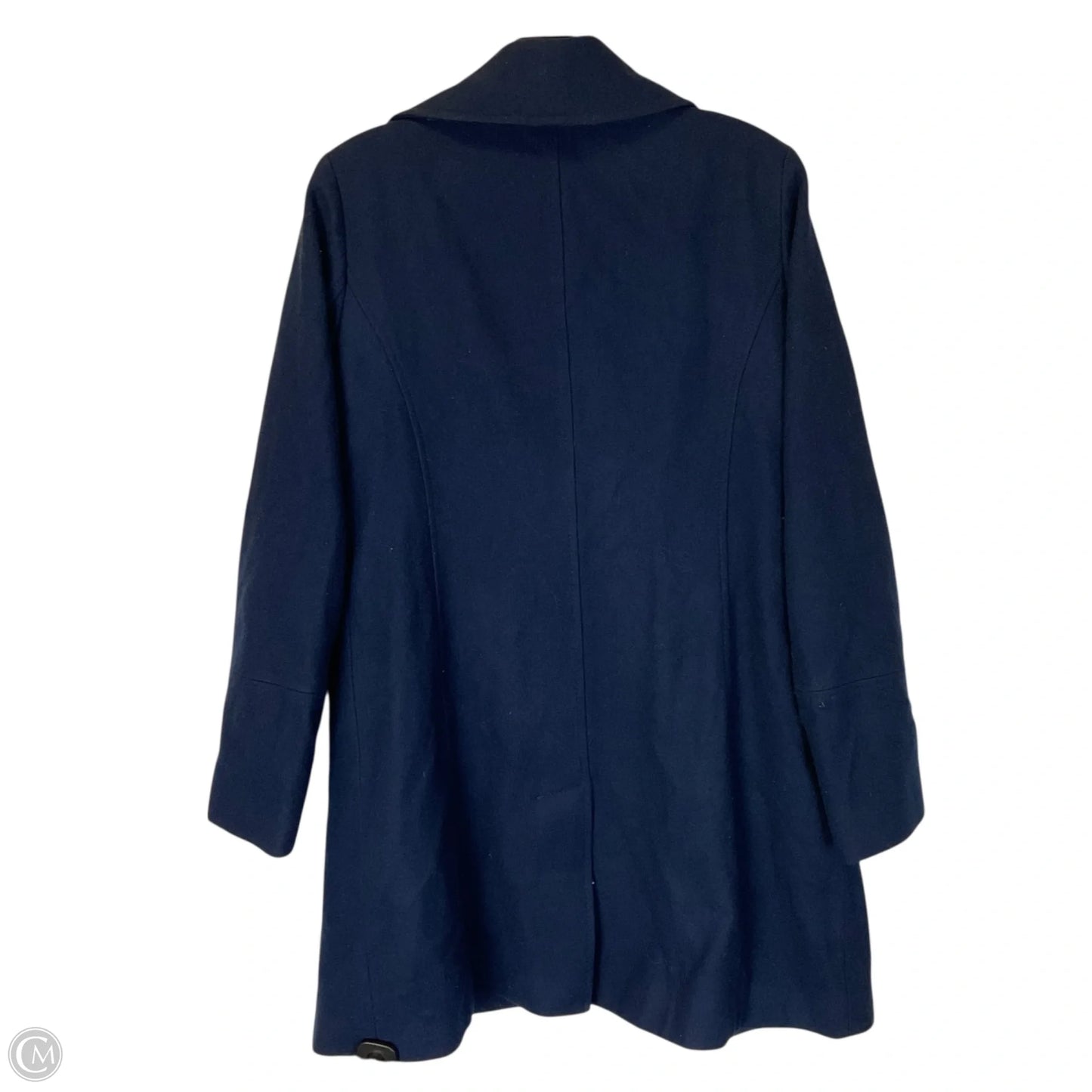 Coat Trench Coat By Michael By Michael Kors In Navy, Size: M