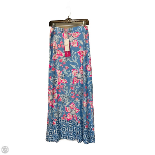 Skirt Designer By Lilly Pulitzer In Blue & Pink, Size: L
