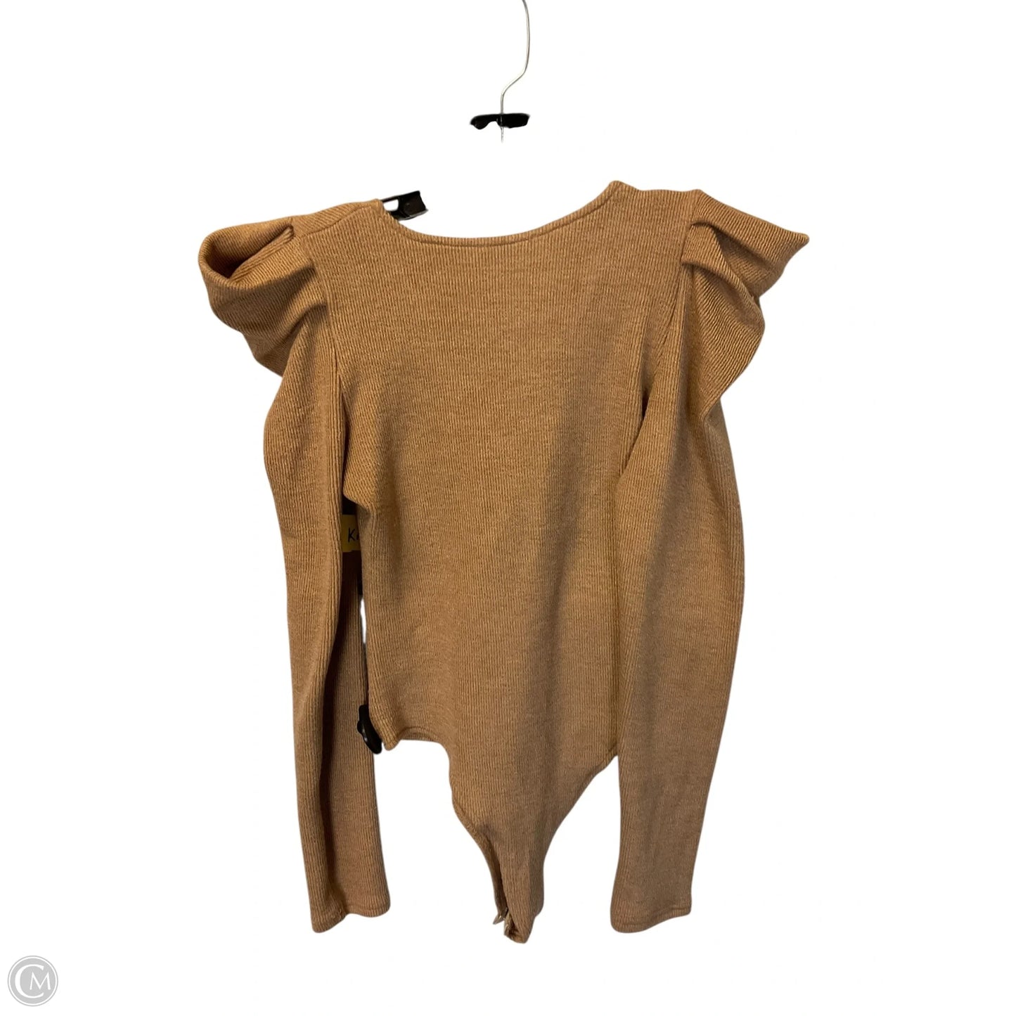 Bodysuit By Entro In Tan, Size: M