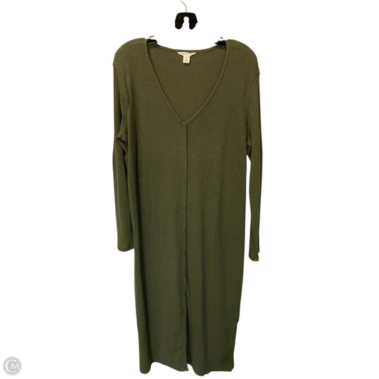 Dress Casual Maxi By Caslon In Green, Size: M