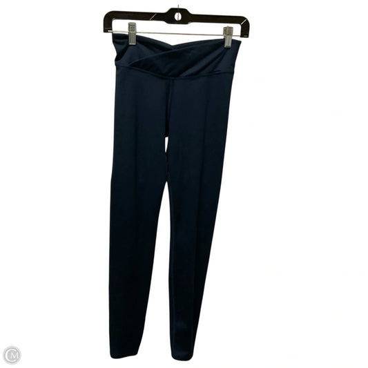Athletic Leggings By Fabletics In Navy, Size: Xxs