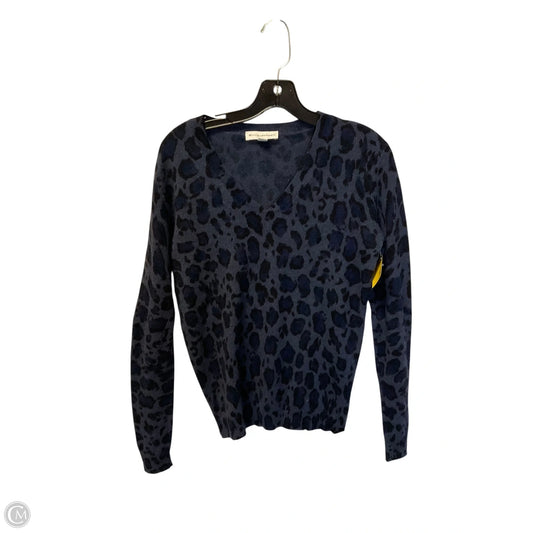 Sweater By White And Warren In Blue, Size: Xs