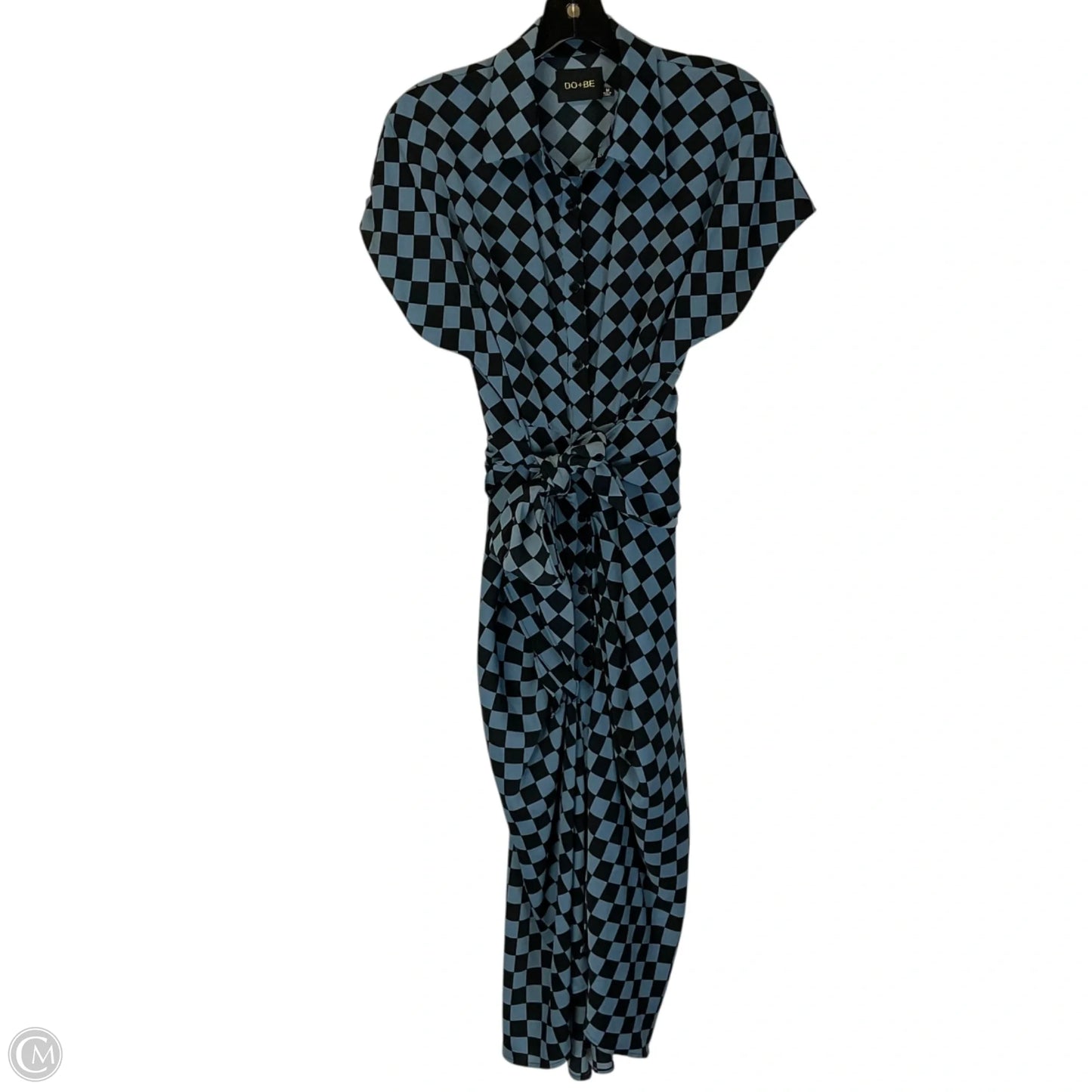 Dress Party Long By Do + Be In Black & Blue, Size: M