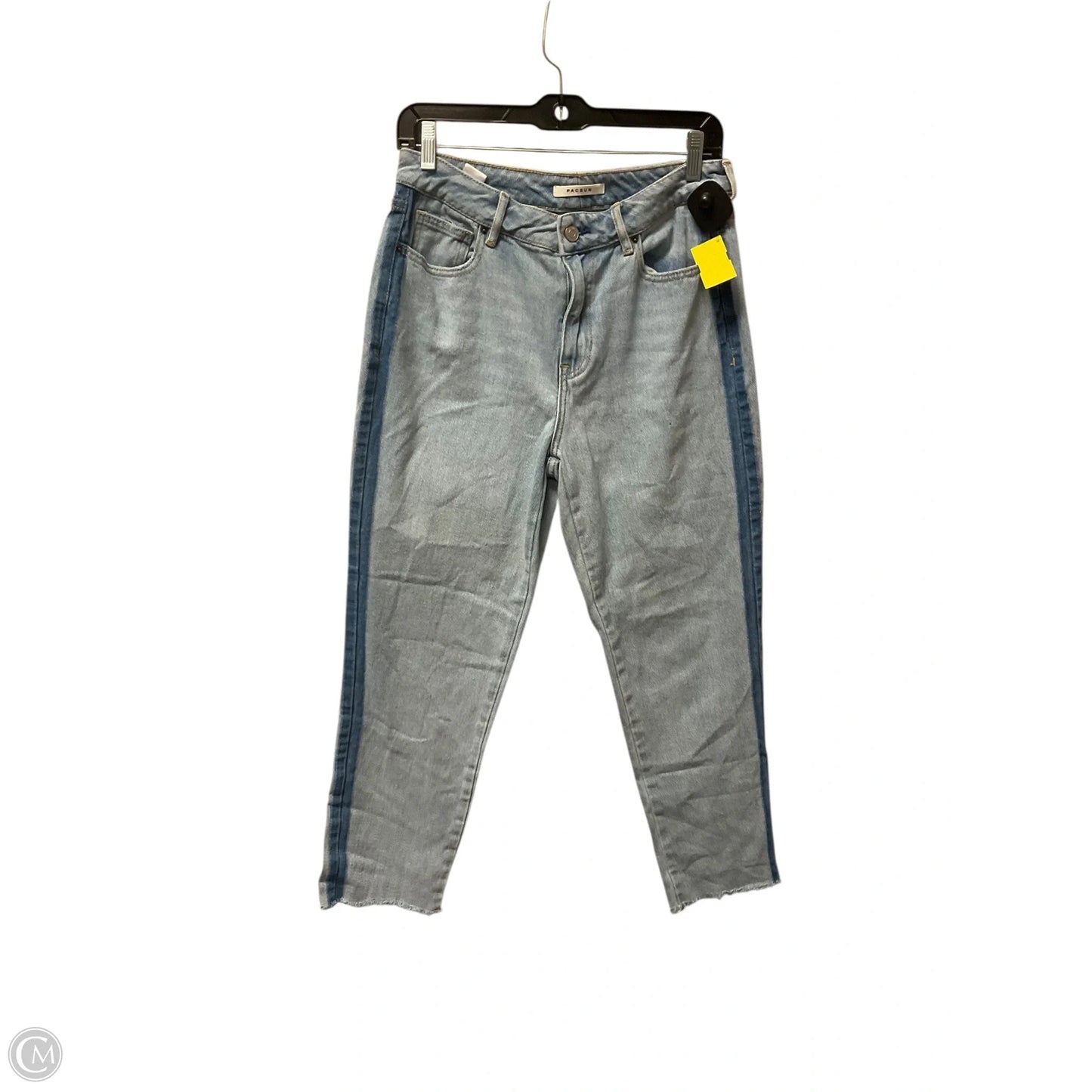 Jeans Straight By Pacsun In Blue Denim, Size: 4