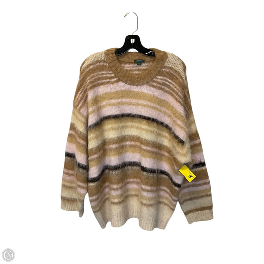 Sweater By Wild Fable In Brown & Pink, Size: Xl