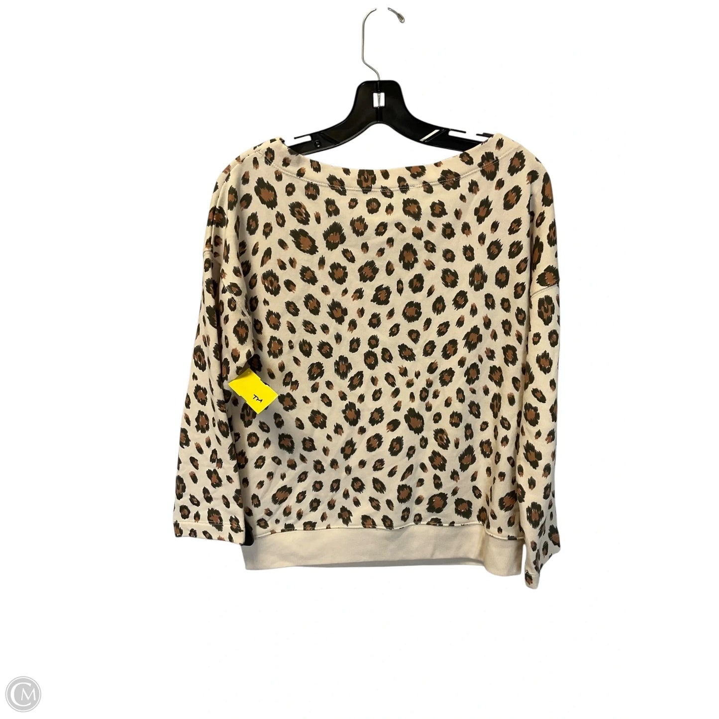 Sweatshirt Crewneck By J. Crew In Animal Print, Size: S