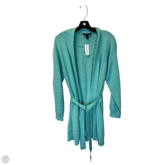 Sweater Cardigan By Lane Bryant In Blue, Size: M