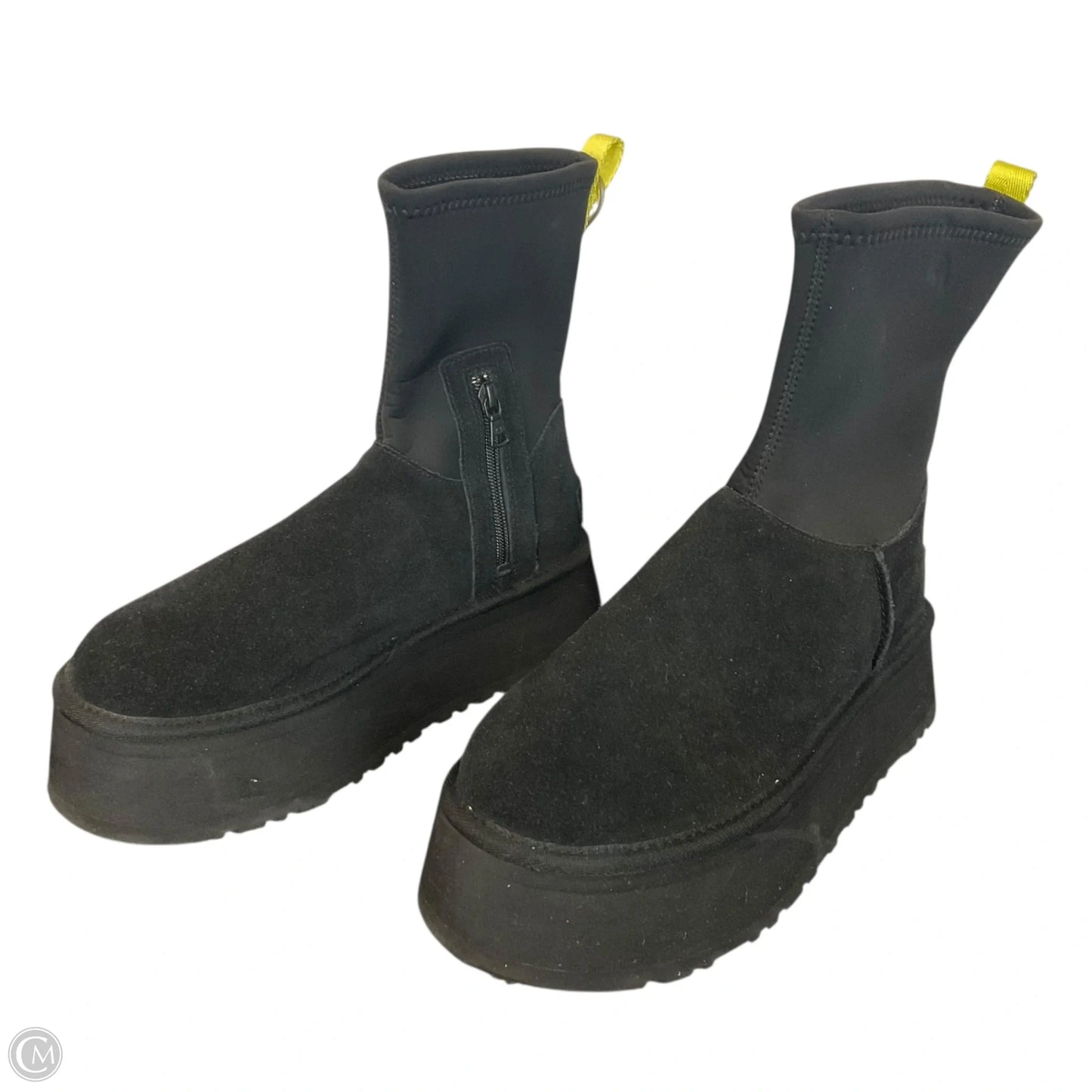 Boots Designer By Ugg In Black, Size: 8