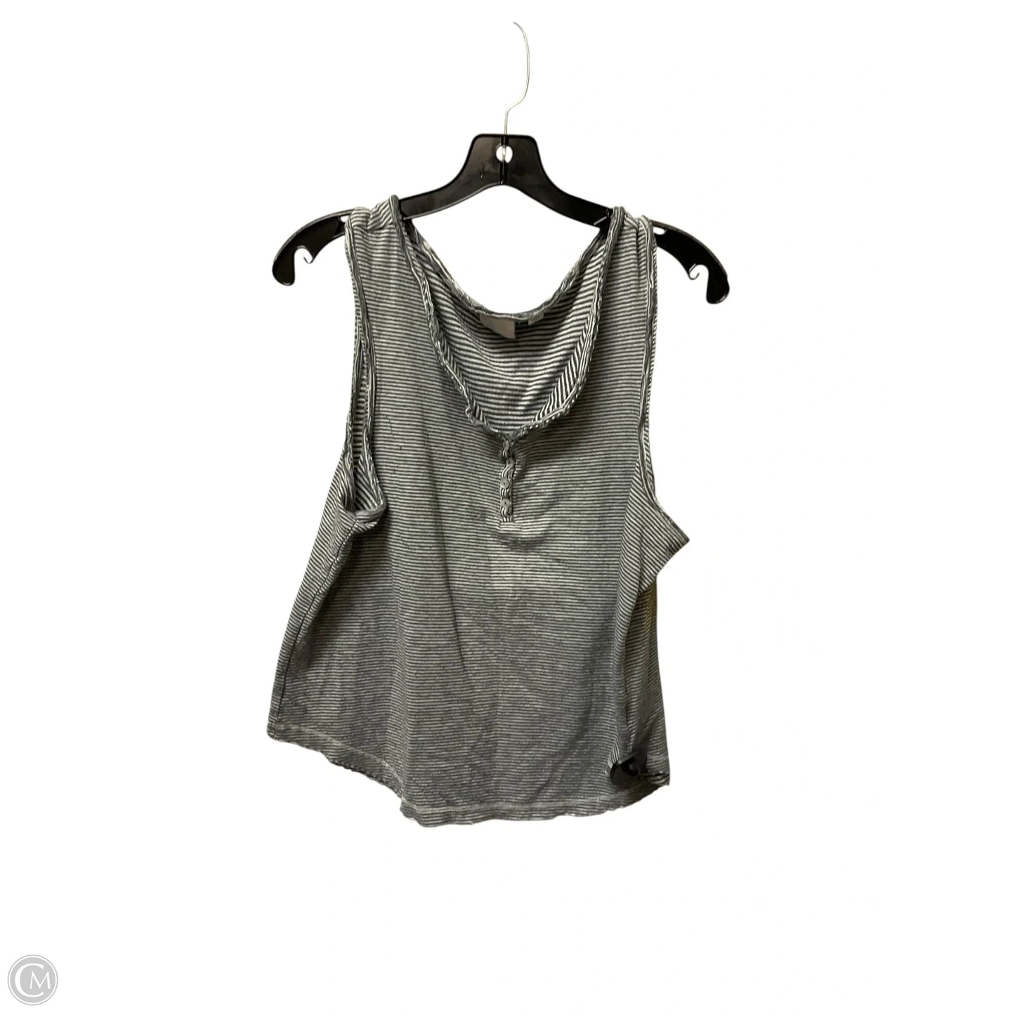 Top Sleeveless By Anthropologie In Striped Pattern, Size: Xl