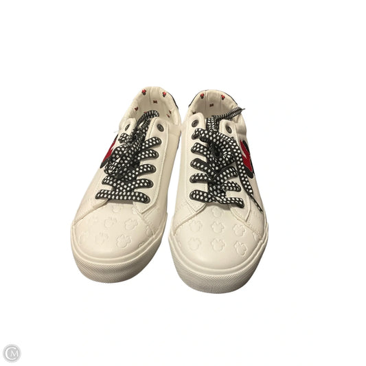 Shoes Sneakers By Disney In White, Size: 9