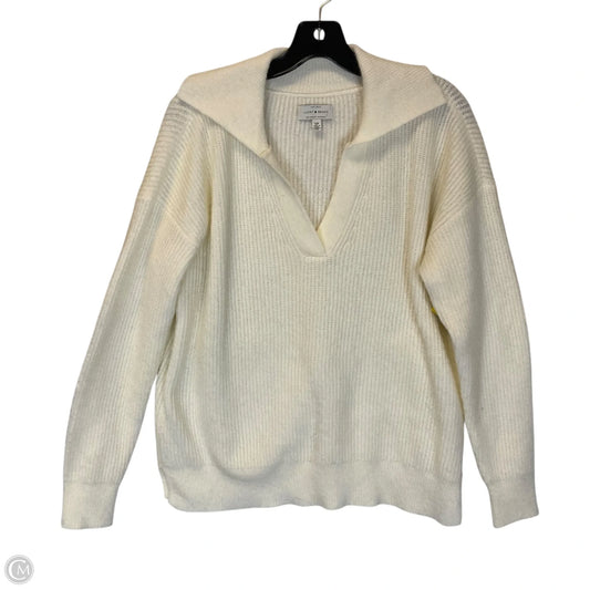 Sweater By Lucky Brand In Cream, Size: S
