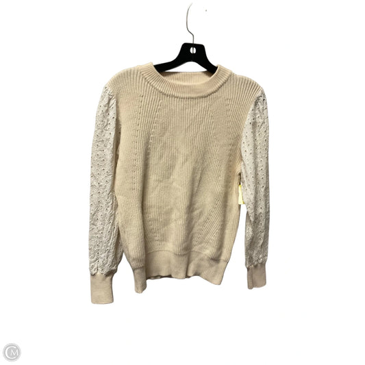 Sweater By Frnch In Cream, Size: S