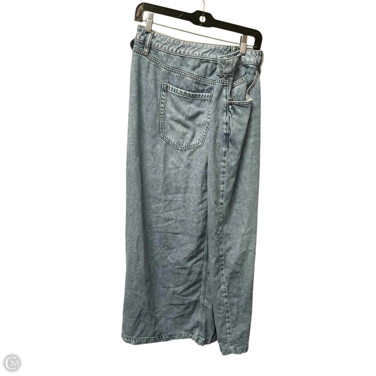 Skirt Midi By Lane Bryant In Blue Denim, Size: 18