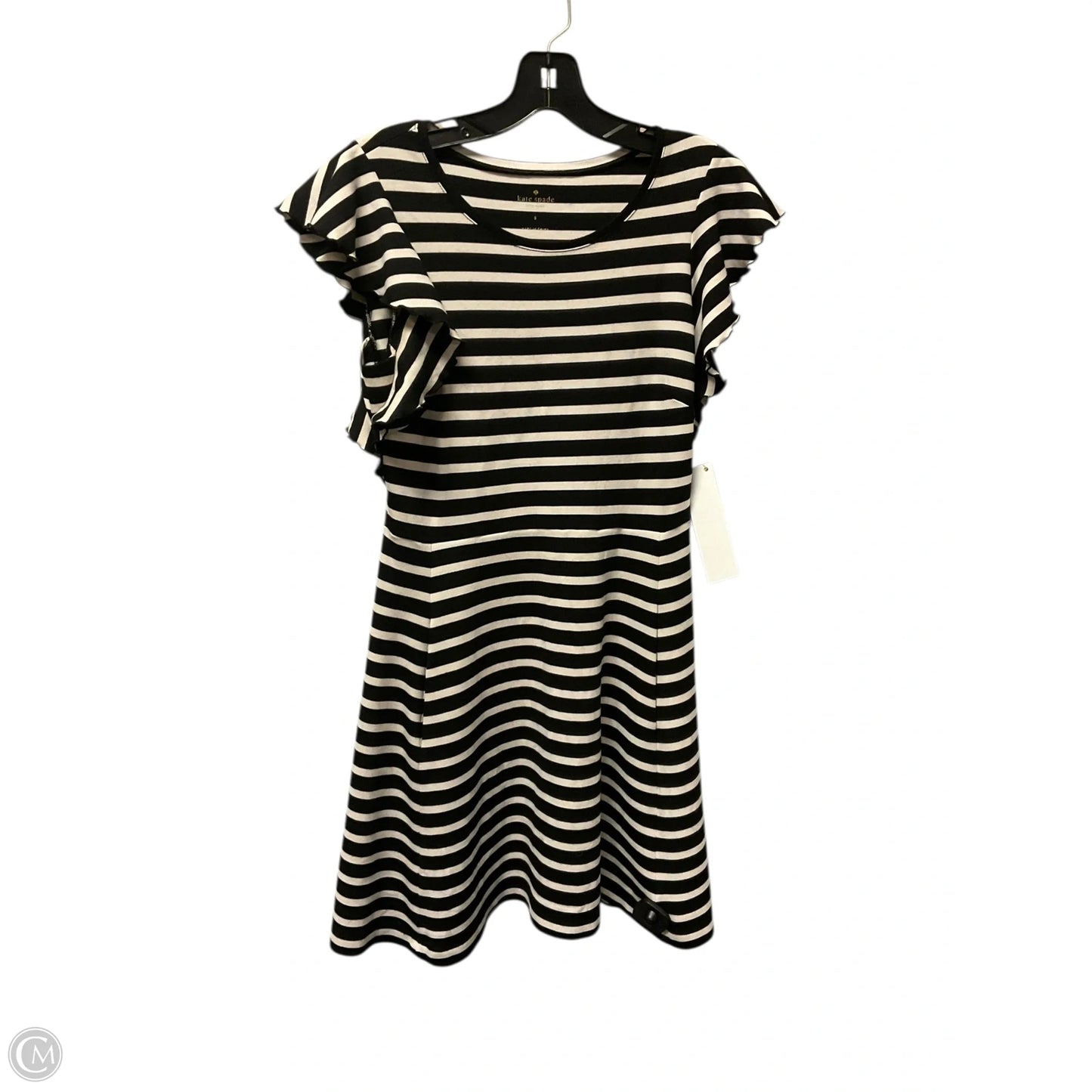Dress Designer By Kate Spade In Striped Pattern, Size: S